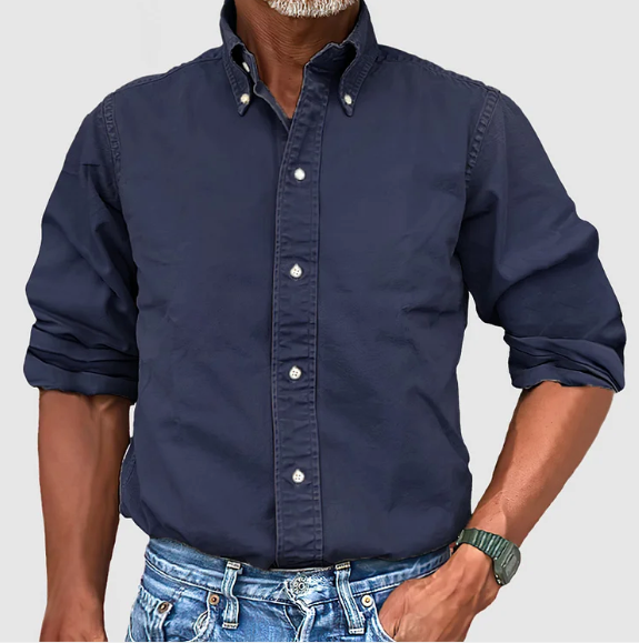 Ralf - Camisa de manga larga sin arrugas