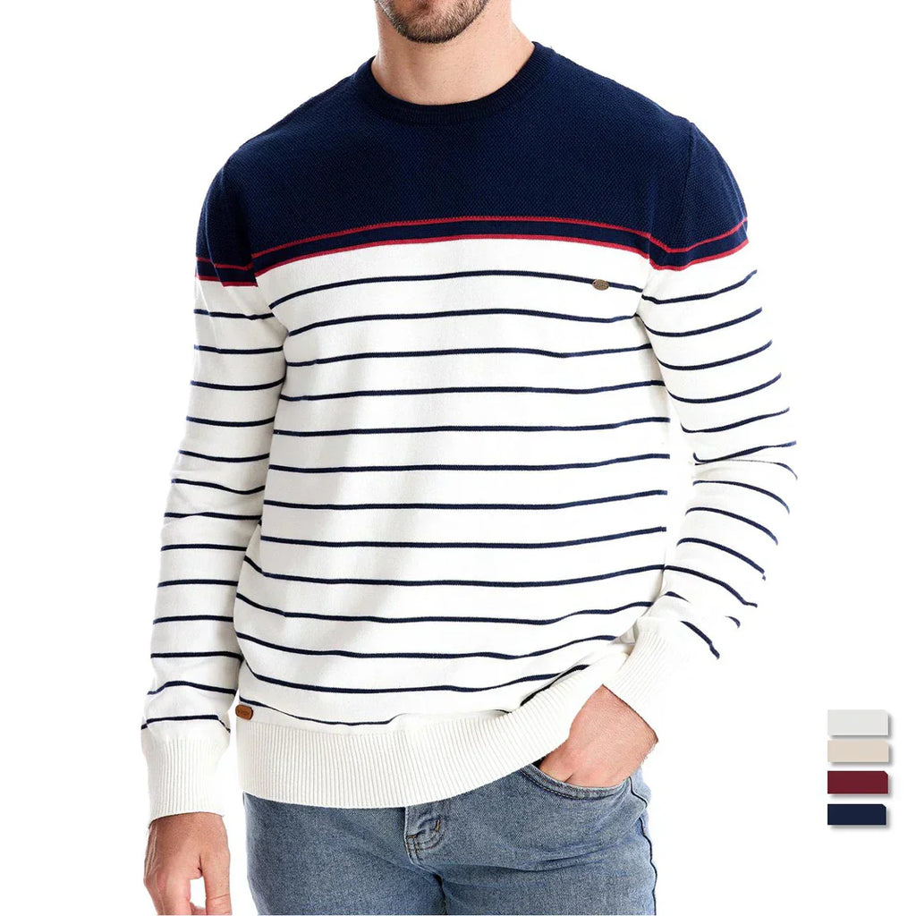 Carsten – Suéter de hombre con diseño de rayas