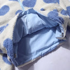 Mónica | Chaqueta reversible con corazones