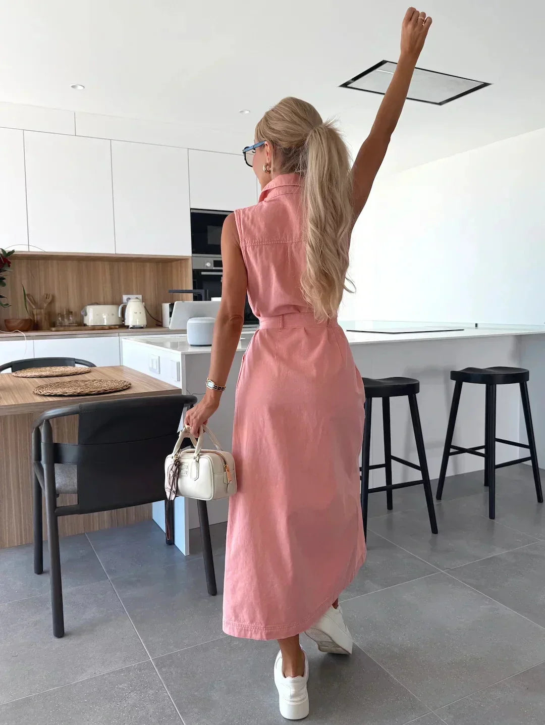 Isabel | Vestido Maxi Denim