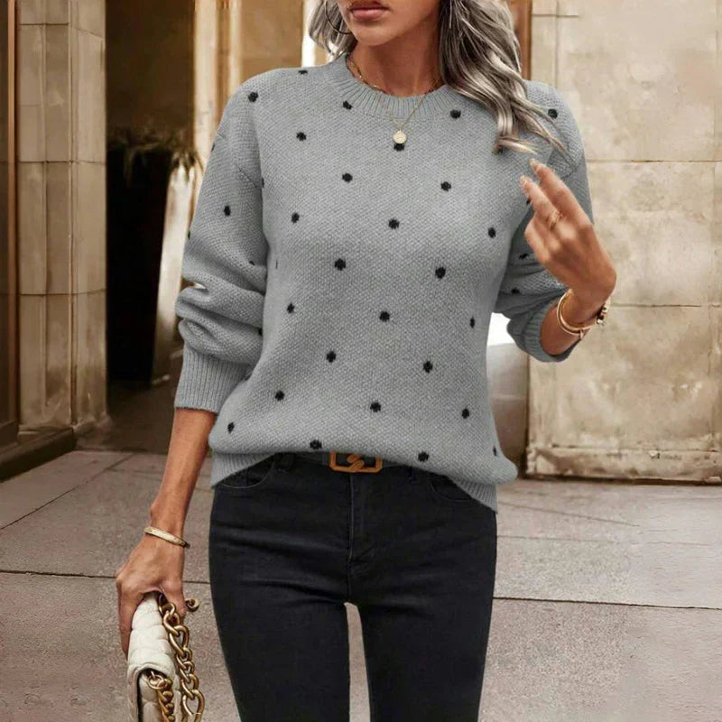 Luna | Jersey de punto con lunares