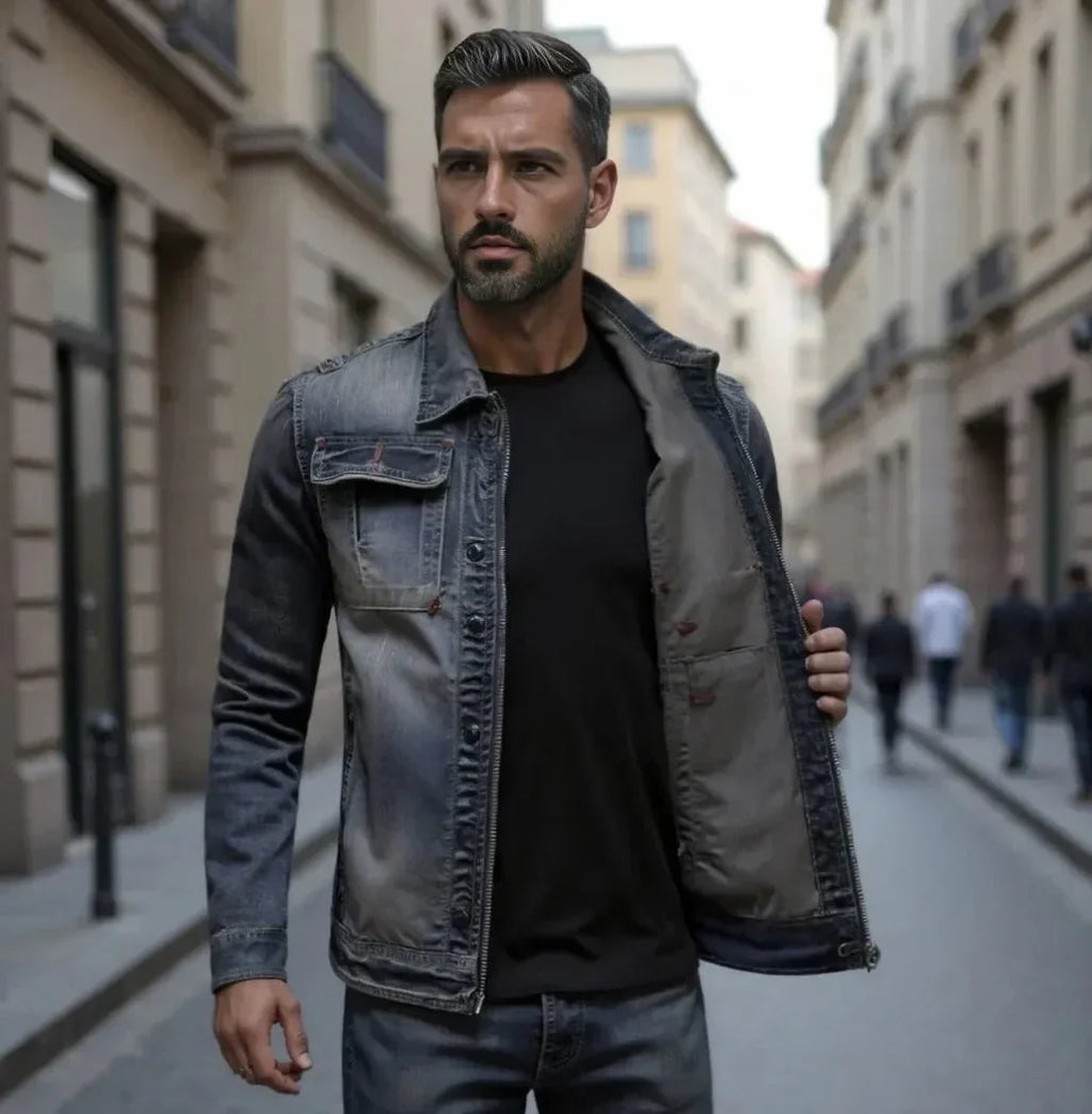 Rafa | Chaqueta tejana para hombre