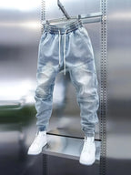 Julio | Pantalón de denim casual de corte amplio