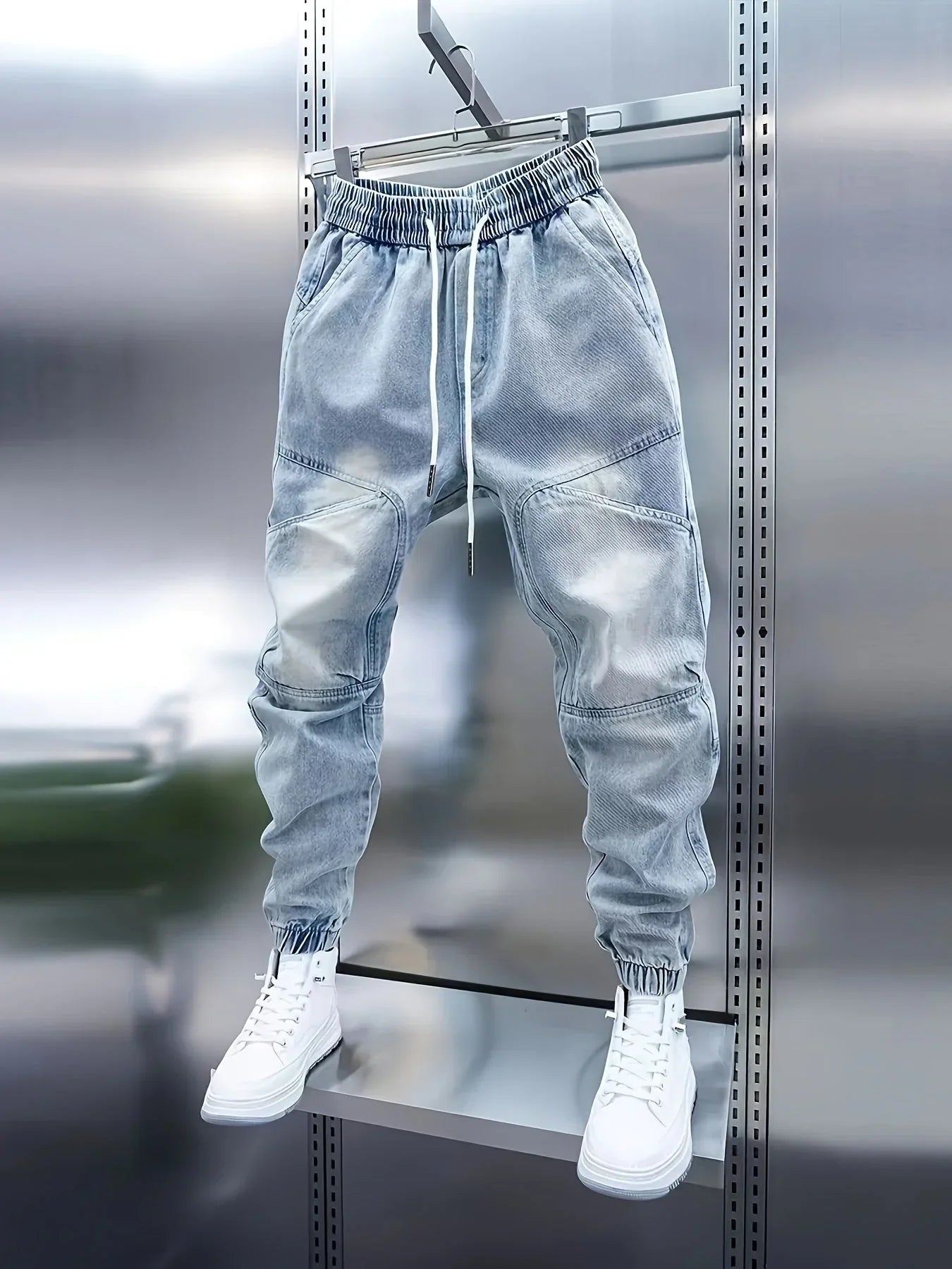 Julio | Pantalón de denim casual de corte amplio