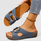 Sandalias con Hebilla Chic