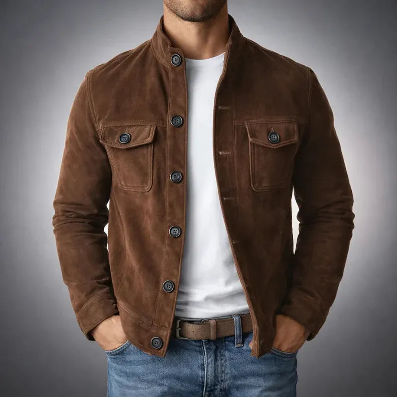 Mateo™ | Chaqueta efecto ante