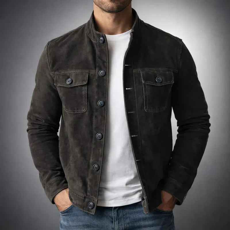 Mateo™ | Chaqueta efecto ante