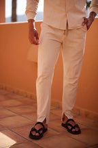 Joel™ | Conjunto de lino premium