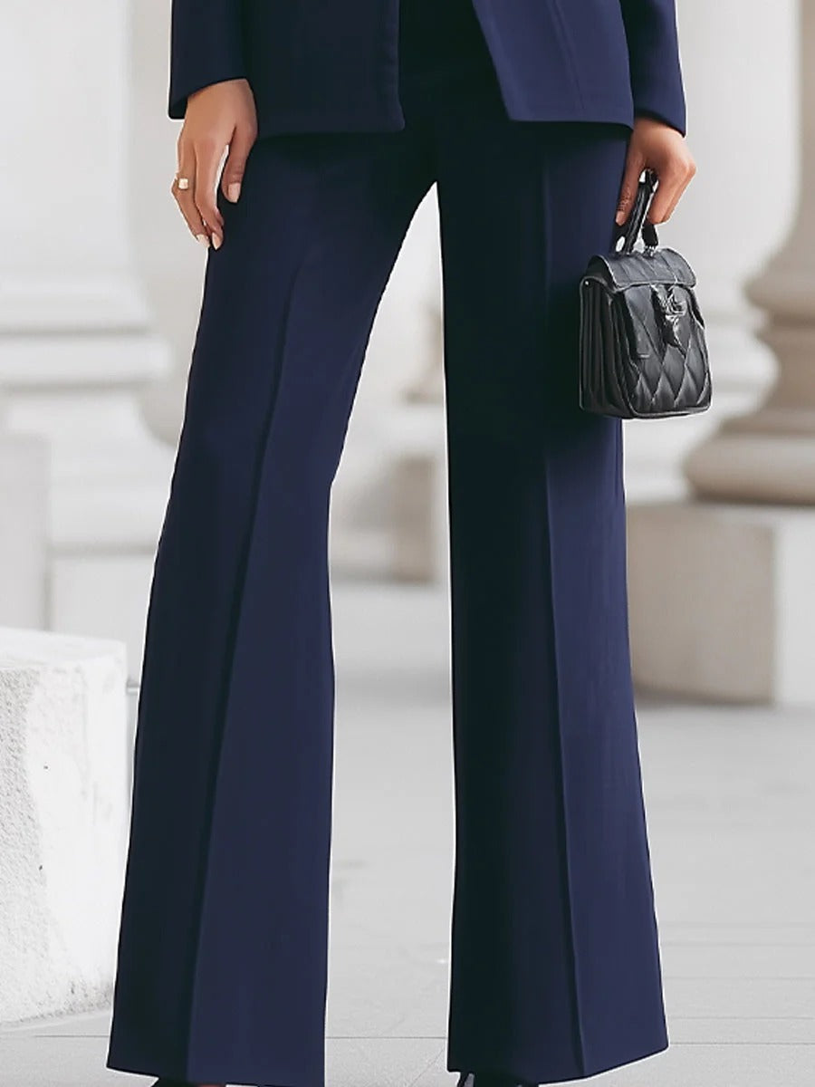 Edurne | Traje de Pantalón Elegante de Tacto Suave