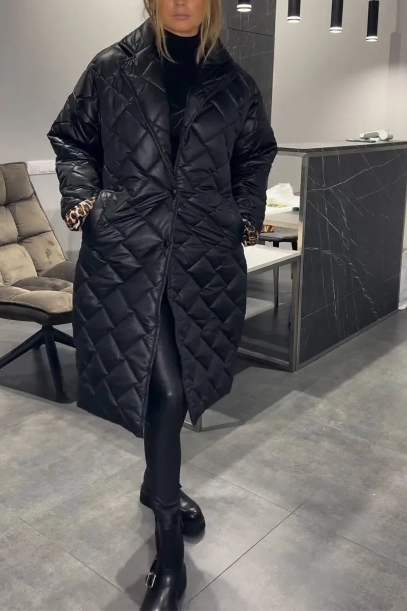 Olivia Sur™ | Abrigo de Leopardo Elegante