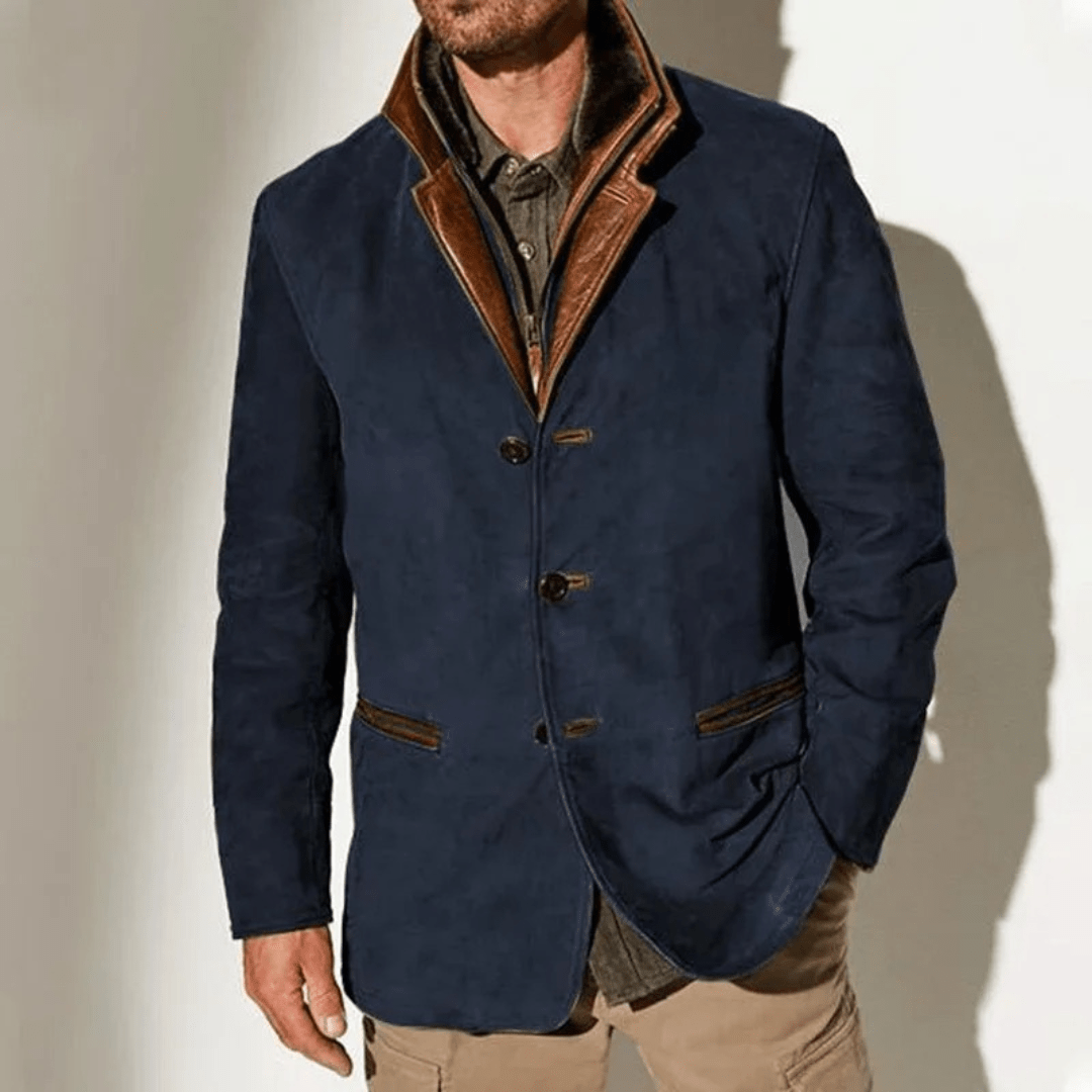 Roberto™ | CHAQUETA VINTAGE DE PIEL SINTÉTICA