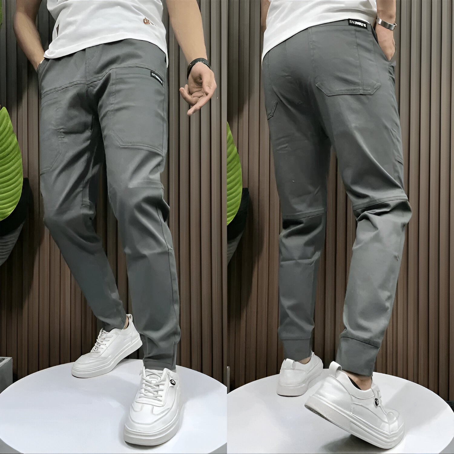 Andrés™ | Pantalones Cargo Elásticos Premium