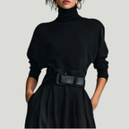 Julia | Conjunto de cuello alto y pantalón recto