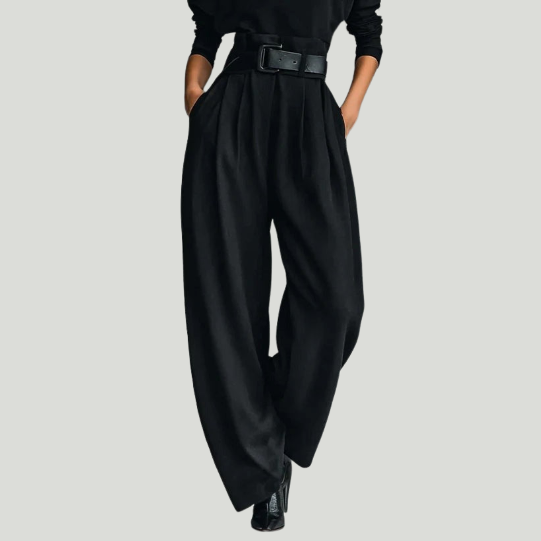 Julia | Conjunto de cuello alto y pantalón recto